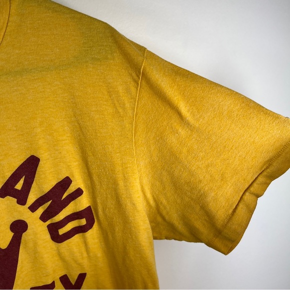 Cleveland Is The City Tshirt Yellow Cleveland Cavs Colors Basketball Homage M/L - Picture 4 of 9
